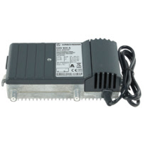 Electro DH 36.028/E/N clavija macho con toma de tierra color negro